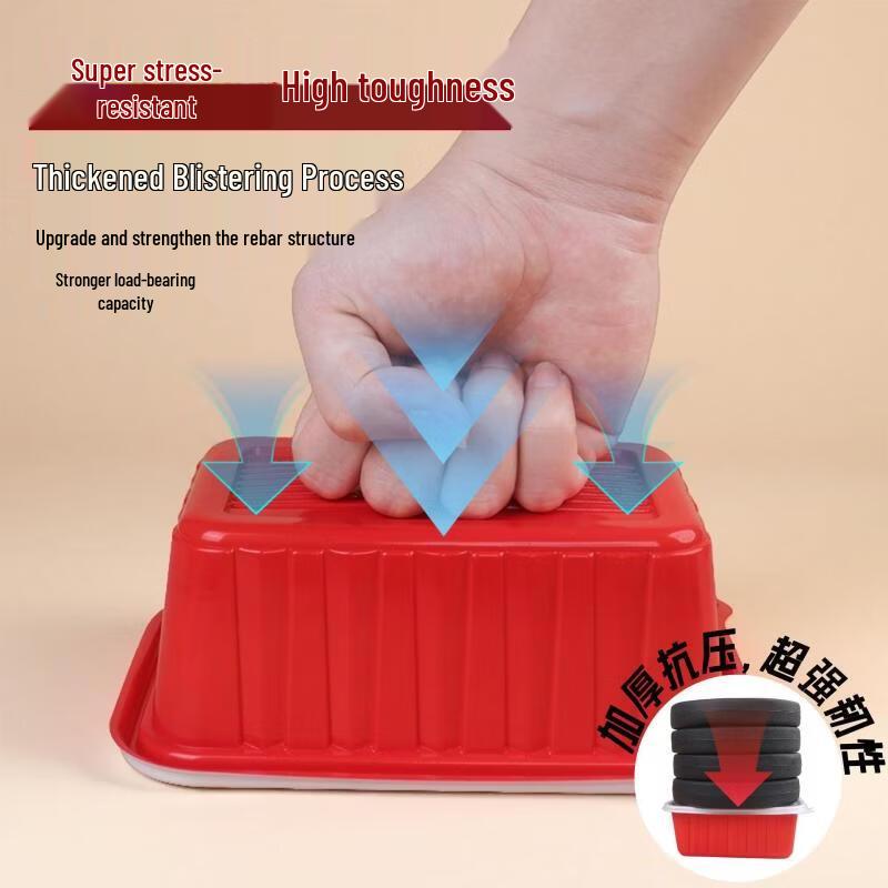 Hundan Disposable Wheat Straw Takeout Bowls with Lids