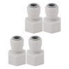 4 Stück Kunststoff Fasszapfanlage Adapter Bier Maschine Hersteller Zapfanlage Adapter