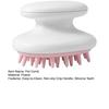 Dog Grooming Comb Silicone Teeth Pet Brush with Anti-slip Handle Gentle Pet Massage Comb Bath Brush for Long Short Hair Dogs
