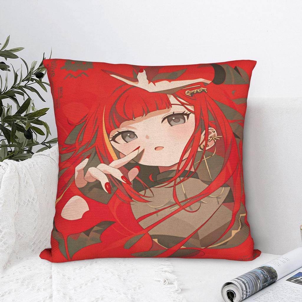 Akane Lize Singer Pillowcases Morden Pillow Case For Sofa Car Home Decor Square Pillow Cover