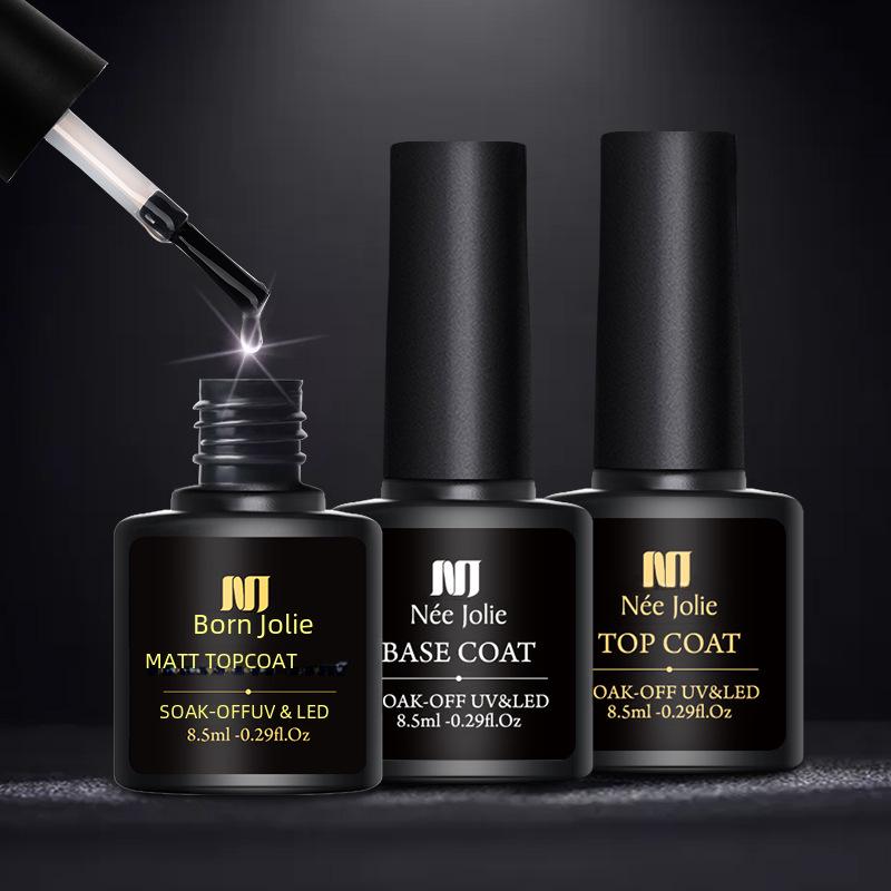 

Nee Jolie Матовый гель-лак: Набор для нейл-арта: Укрепляющее и Снимаемое Базовое Покрытие