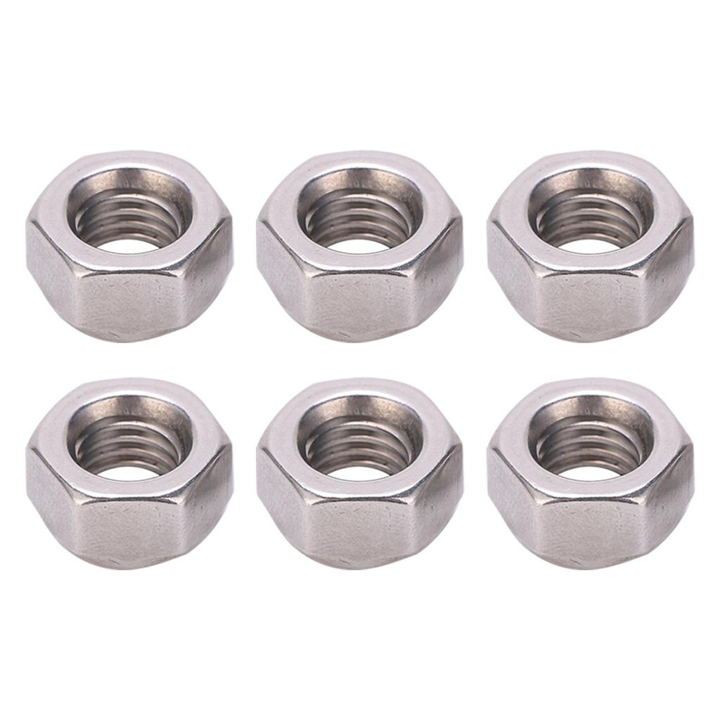 20Pcs Locknut Hex Lock Nut Set Kit Pack 304 Stainless Steel Fitting Bolts Screws M8