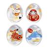 ADERIA Chopstick Rests, MedetaMono 4-Piece Set, Approx. 5.6 X 4.4 X 1.3 Cm, Made In Japan, Gift Boxed, Birthday Gift, Lucky Cat, Red Daruma, Lucky