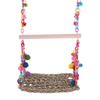 Relieve Boredom Bird Toy Bite Resistant Parrot Climbing Net Bird Perch Parrot Swing Toy Pet Hammock