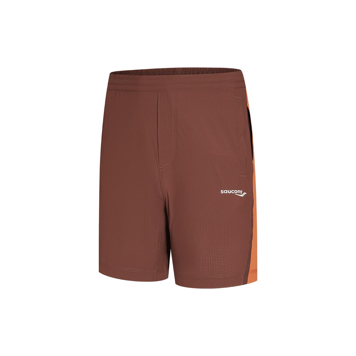 Saucony Lace-Up Versatile Comfortable Mid-Rise Casual Shorts Men shorts SA2269HP41T-RD033 M