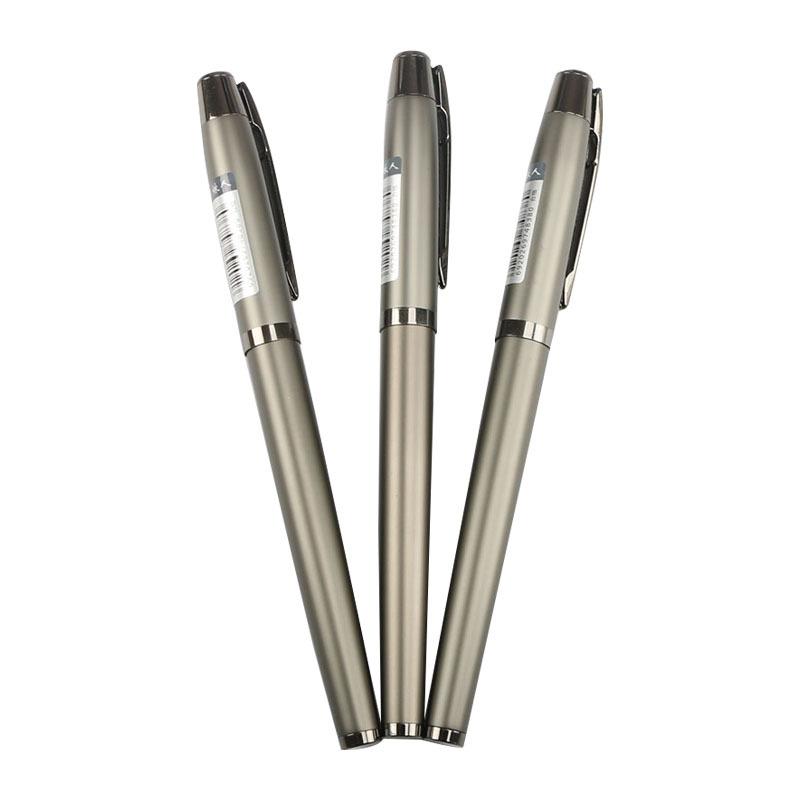 Teacher'S Day Fountain Pen Set, High-End Business Gift, Electroplated Black Calligraphy Bright Nib Pen, Financial Hidden Nib Fountain Pen Gift Box