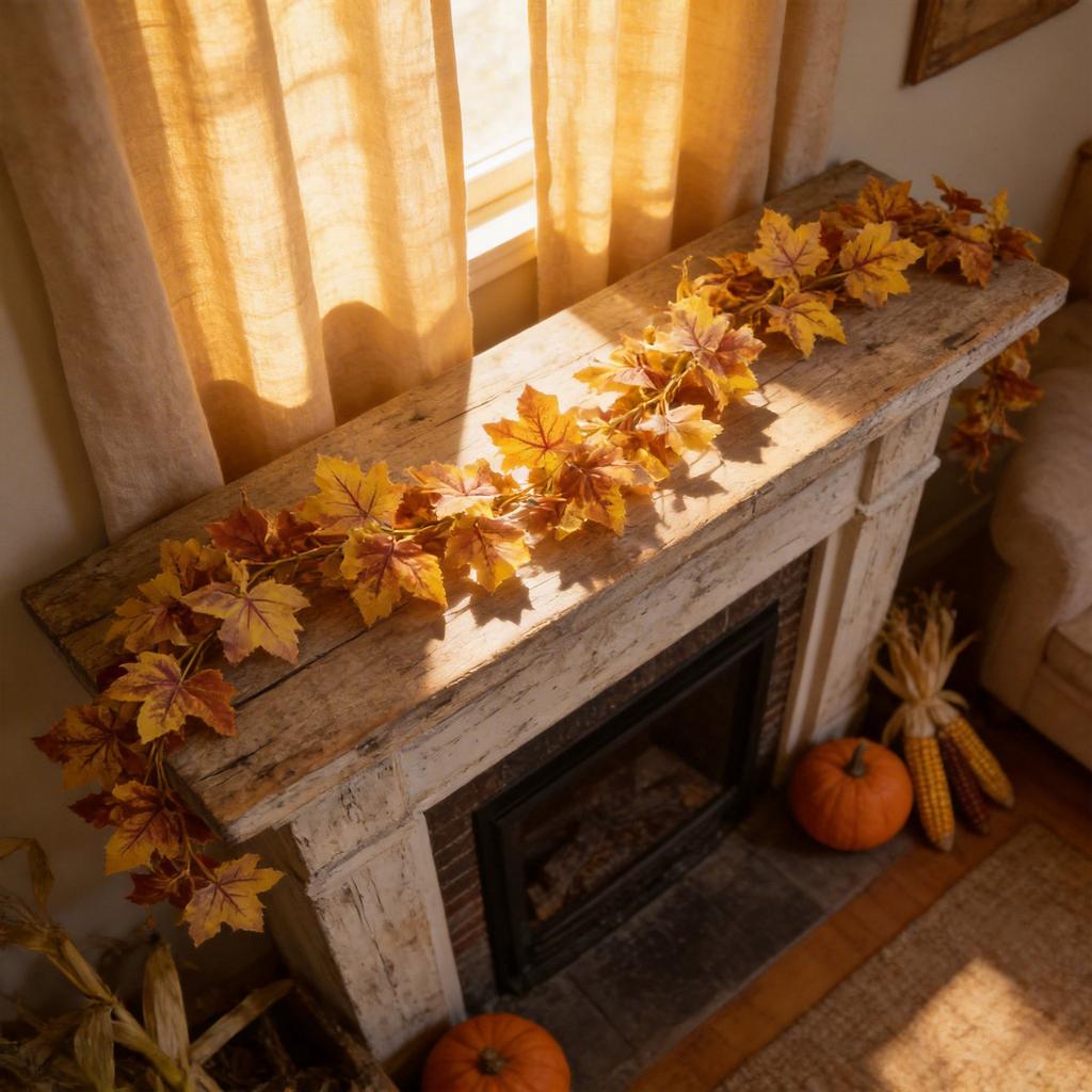 For Halloween Artificial Green Plant Simulation Rattan Wreath Halloween Decor Decorative Rattan Wreath Hanging Wreath