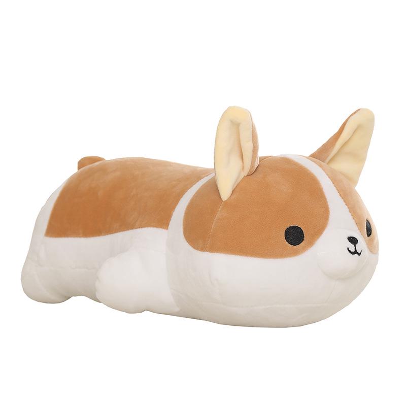 Corgi & Shiba Inu Plush Pillow Toy - Soft Cute Puppy Doll, Perfect Birthday Gift for Kids