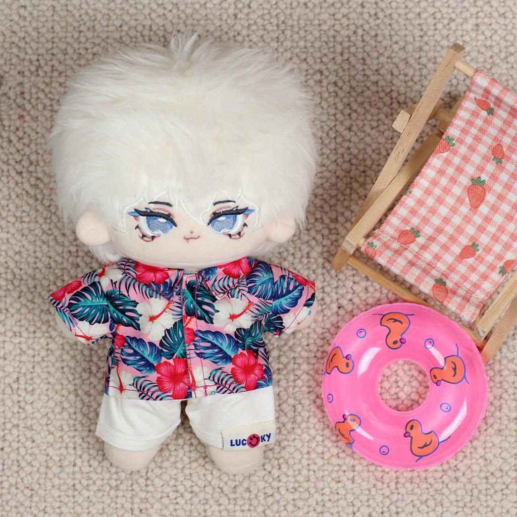 AXLUCE - Plush clothes - Aloha shirt - Plush toy - Clothes - 20cm - Doll (Color B)