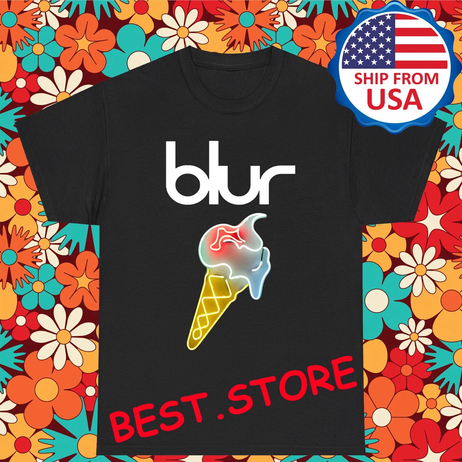 Blur Magic Whip Ice Cream Men s Black Size S-5XL 2XL