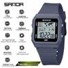 Sanda Men's Large Screen Luminous Multifunctional Waterproof Countdown Wristwatch