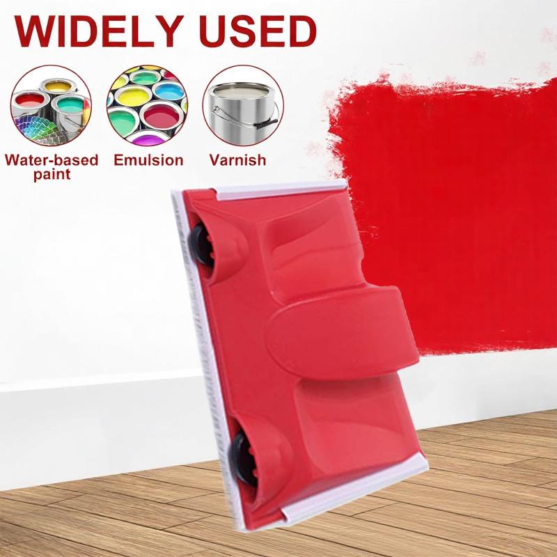 Spazzole professionali per bordi di vernice in lattice Strumenti multifunzionali per rifinitura separatore di colori per pareti, soffitti, angoli