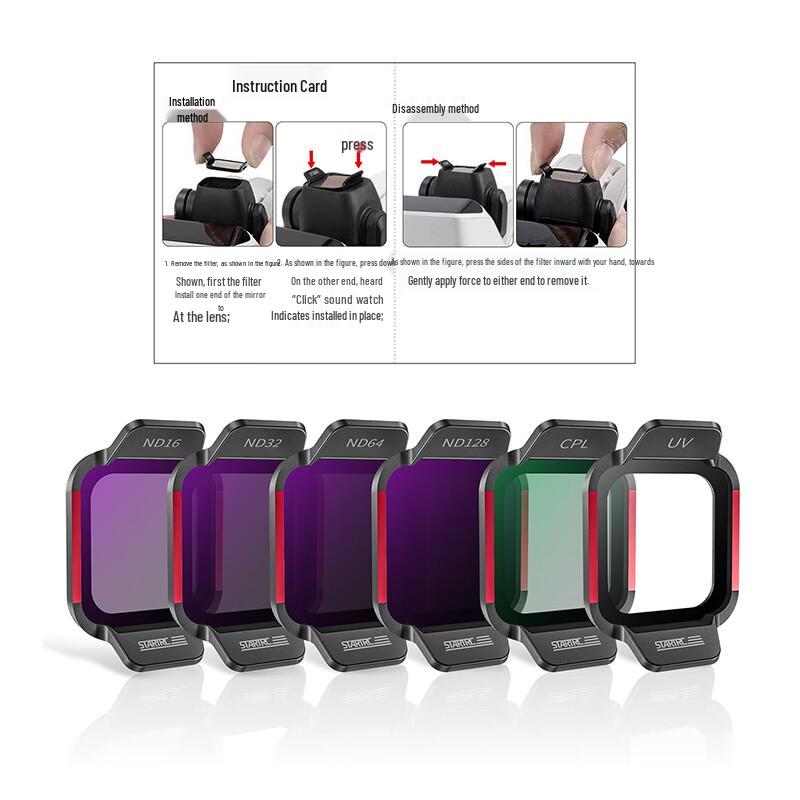 DJI FLIP Camera Filter Set
