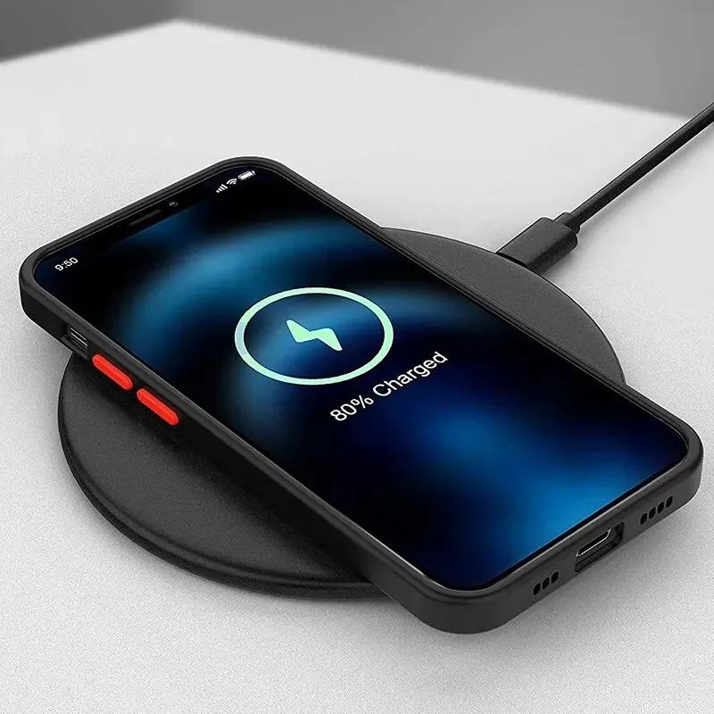Wireless Charge Case for Samsung Galaxy S25 S20 S24 S23 S22 S21 Ultra Plus FE A13 A14 A33 A34 A54 A53 A52 A51 A71 Magsafe Cover