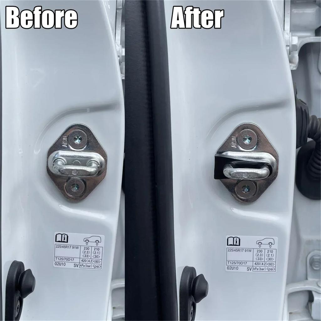 2-4PCS Car Door Shock-absorbing Pad, Car Door Closing Shock-absorbing and Silencing Modification, Universal Shock-absorbing Pad