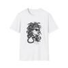 Medusa Softstyle T-Shirt Mythologie Grafik-T-Shirt Griechische Mythen Inspiriertes Oberteil Schlangenhaar-Design-Shirt Coole Mythische Kreaturen Kleidung