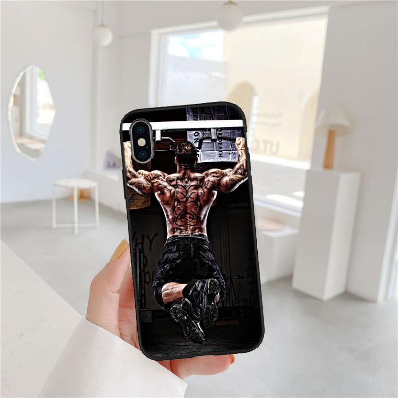 CJ20 Bodybuilding Gym Fitness Girl Soft Shell Phone Case for OPPO A3 Pro A72 A74 A76 A77 A77S A78 A79 A94 A95 A18 A40M A58