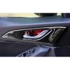 For Mazda 3 Axela 2014- Black Titanium Inner Car Door Handle Bowl Decor Trim