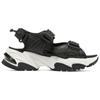 Skechers Stamina Sandal Women Black Mecha Sandals Cool Sports Beach Sandals 896052-BLK