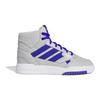 Adidas Originals Versatile Casual Comfortable Mid-Top Kids Skate Shoes Kids Sneakers Gray Blue IG1346
