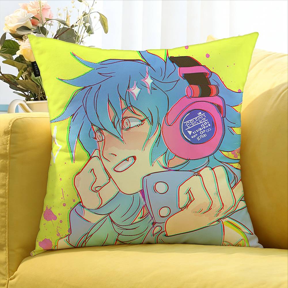 Game Dramatical Murder Aoba Seragaki World Various Sizes Square Pillow Case For Car Home Bedchamber Decor