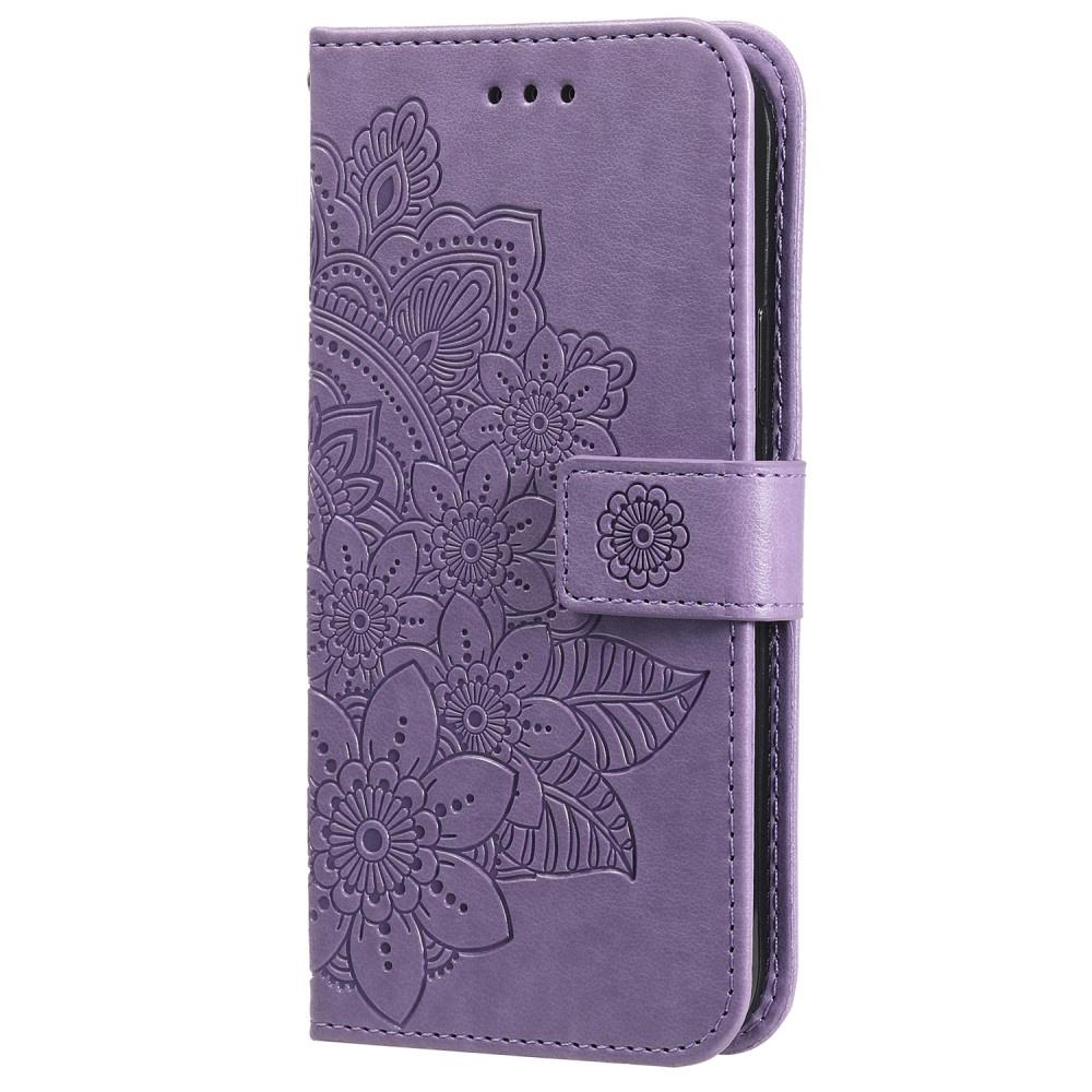 Flip case for Xiaomi Redmi Note 13 5G, Mandala, purple