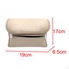 Car Tissue Box Holder Seat Back Organizer Storage, PU Leather ,Universal ,Center