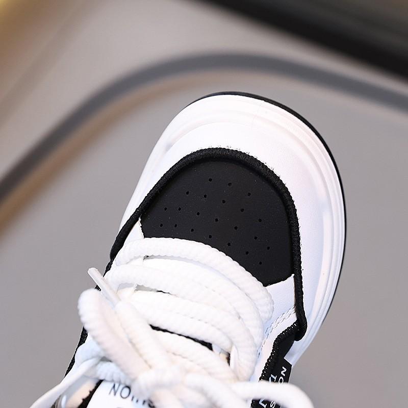 Kids Casual Sneakers Boys Girls Lightweight Toddler Shoes With Hook Loop