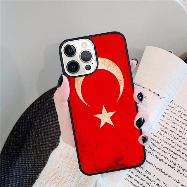 

Flag of Turkey Istanbul Antalya mustafa Phone Case Cover For iPhone 17 Air 15 16 Pro Max 14 13 12 11 Pro Max Plus iPhone 16