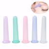 2pcs Mini Silicone Cupping Cup Vacuum Cans Body Head Face Eye Massage Anti-cellulite Massager