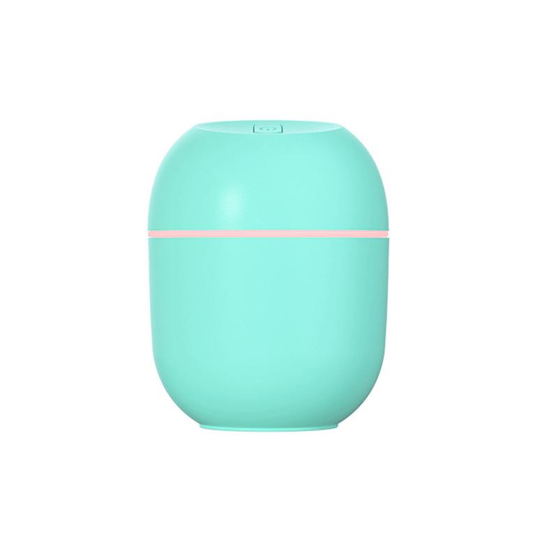 1PC Portable USB Ultrasonic Air Humidifier Essential Oil Diffuser Car Purifier Aroma Anion Mist Maker with LED Lamp Romantic Light