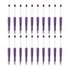 PATIKIL 20 Pcs Beadable Pens, Black Ink Plastic Bead Pens, Creative DIY Ballpoint Pens for Teachers, Office, DIY Crafts, Party Decorations, Handmade