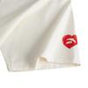 Anta Casual Short Sleeve Knitted T-Shirt Unisex tops Ivory 972628114-1
