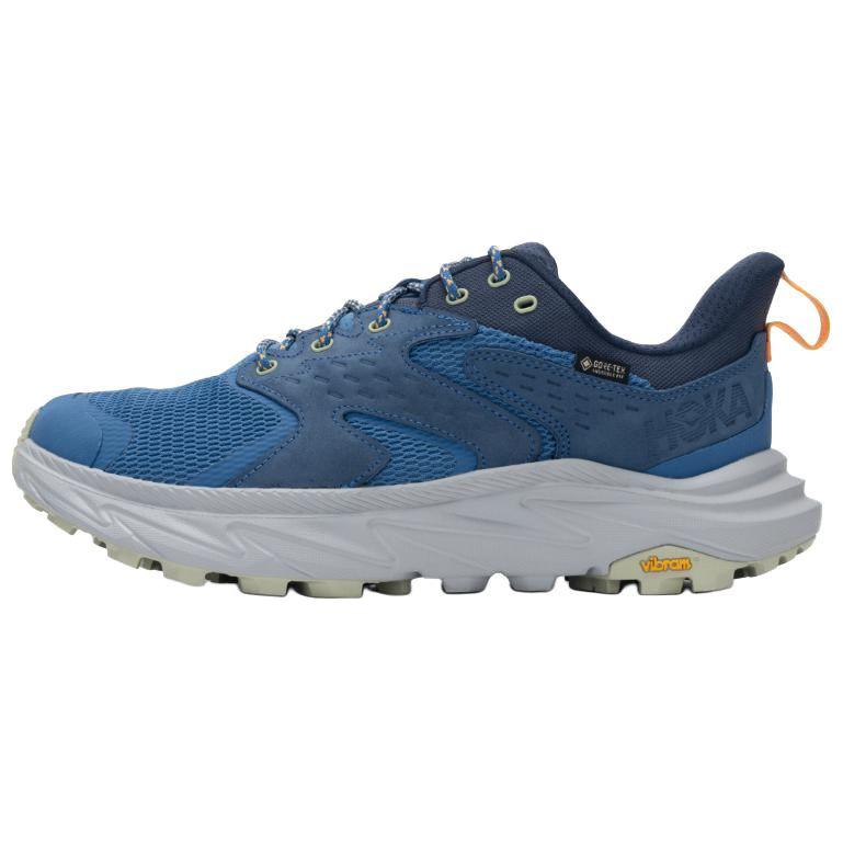 HOKA One One Anacapa Gtx Comfortable Non-Slip Durable Low-Top Hiking Shoes Men Hiking Shoes Blue 1141632F-FHT