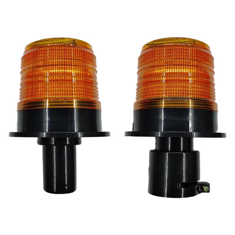LED Solar Traffic Barrier Warning Light with Magnetic Red/Blue Flashing for Road Construction and Administration.
