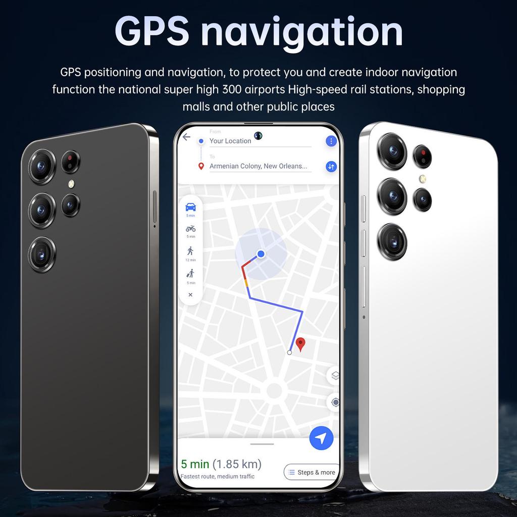 S25 Ultra Smartphone - 7.3-Inch HD Screen, Android, 2GB+16GB