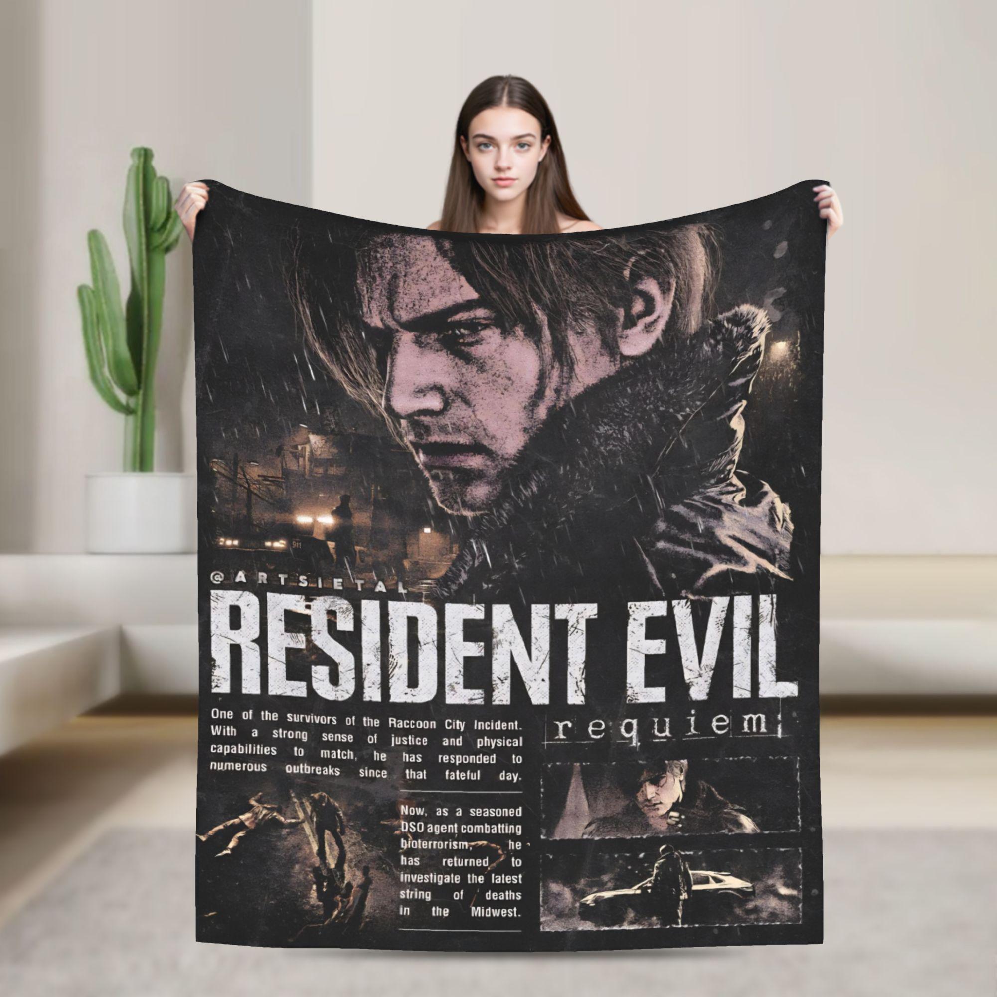 

Residents Evils 9 Requiem Accessories Fashion Blanket Super Soft Warm Throw Fashion Blankets for Bed es Multiple Sizes Bedspread 100x150cm