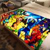 Cartoon Masters of the Universe wool blanket Jindian animation cashmere  fashion  Portable Flannel Warm camping