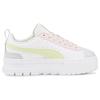 Puma Mayze Leather White Arctic Ice Women Sneakers 385591-02