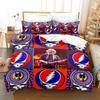 Fashion Rock Band G-Grateful Dead Bedding Set Cute Quilt Cover Bed Cover With Pillowcase Twin Single Queen King Size Boys Adults