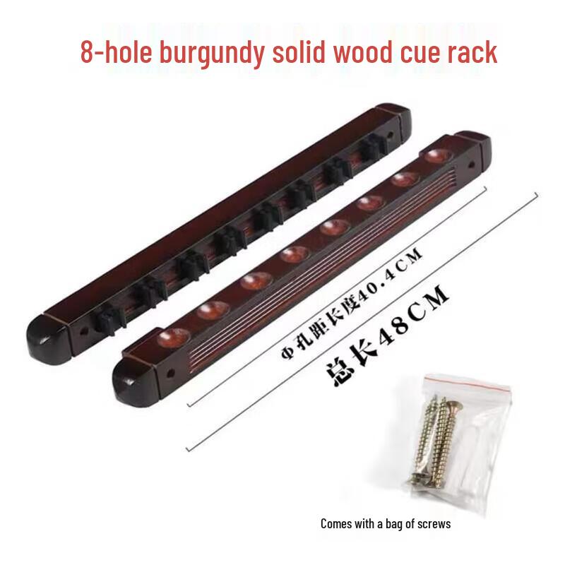 

8-Hole Billiard Cue Rack