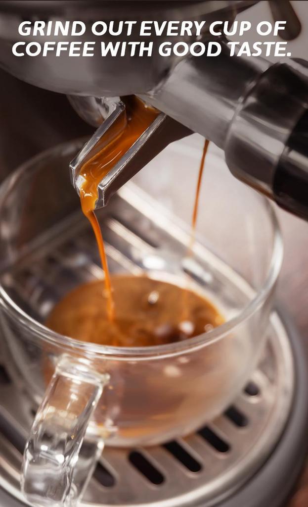 HiBrew G3A Jednościerna Młynek do Kawy 31 Poziomów Mielenia Dwustronny Silikonowy Dmuchawa Powietrza Uruchamianie Jednym Kluczem