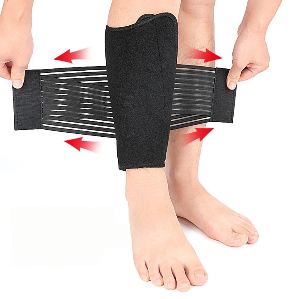 Adjustable Compression Calf Support Bandage Sleeve For Running Sports Protective Gear Splint Wrap Support