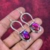 Ammolite Earring Gemstone Handmade Jewelry, 925 Solid Sterling Silver Earrings Gift For Wife Jewelry