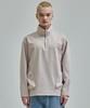 ZENSAI Half Zip T-Shirt Beige