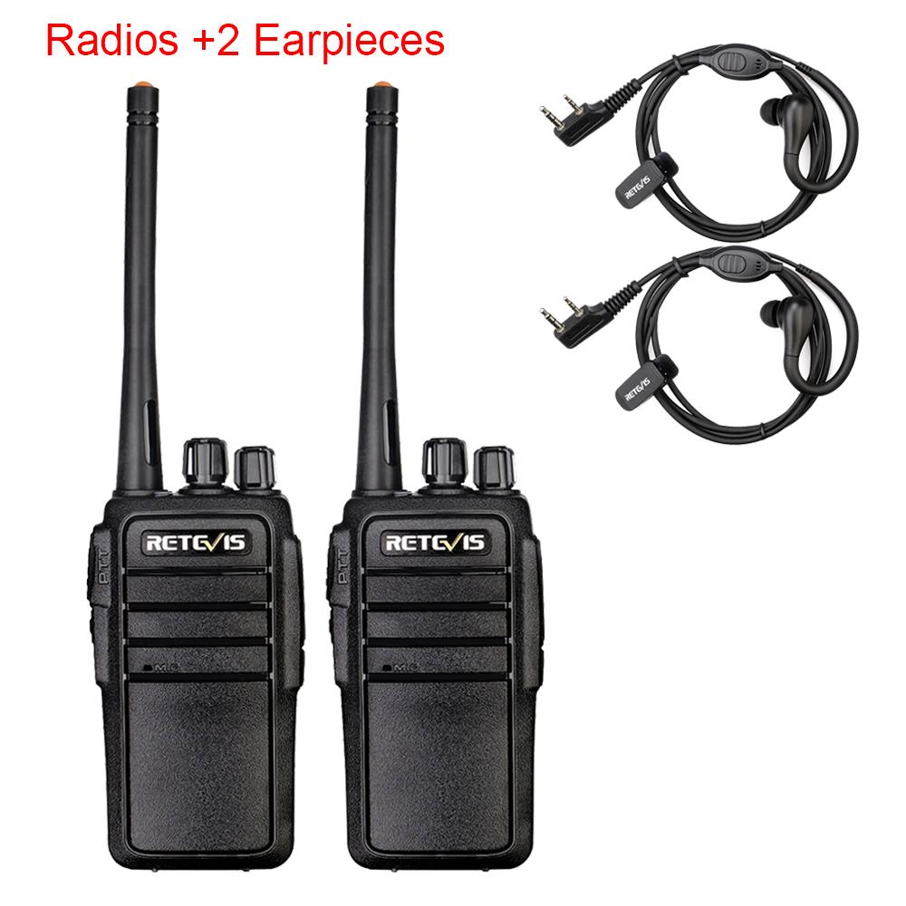 Rt21v Vhf Walkie Talkie 2w Große Reichweite Lizenzfrei Vhf Radio Murs 5 Kanäle USB-Ladegerät Zweiwegradio für Outdoor-Aktivitäten Alarm Vox
