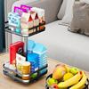 Rotating Square 3-Tier Kitchen Spice Organizer