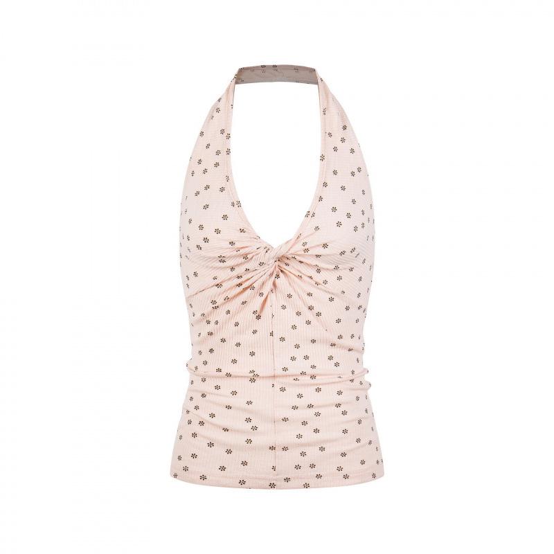 

Guan Qu 2026 Summer Spicy Girl Design Camisole Vest for Women Large