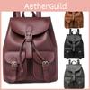 Chic Women's Pu Leather Backpack With Soft Material And Wear Resistant Design