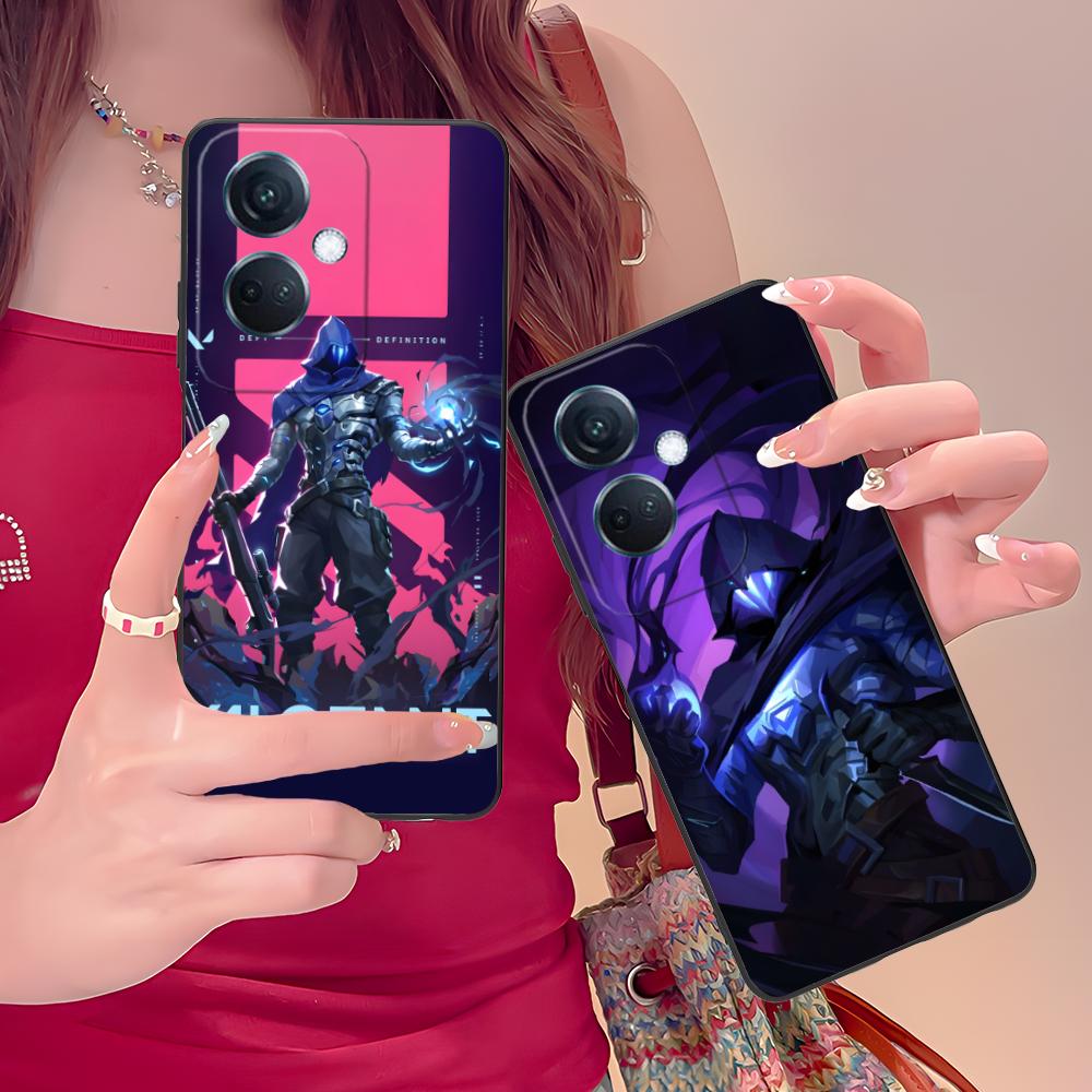 Valo Omen Phone Case for OPPO Reno 14 13 12 11 10 9 8 7 6 5 F T Pro 5G Soft TPU Shockproof Cover